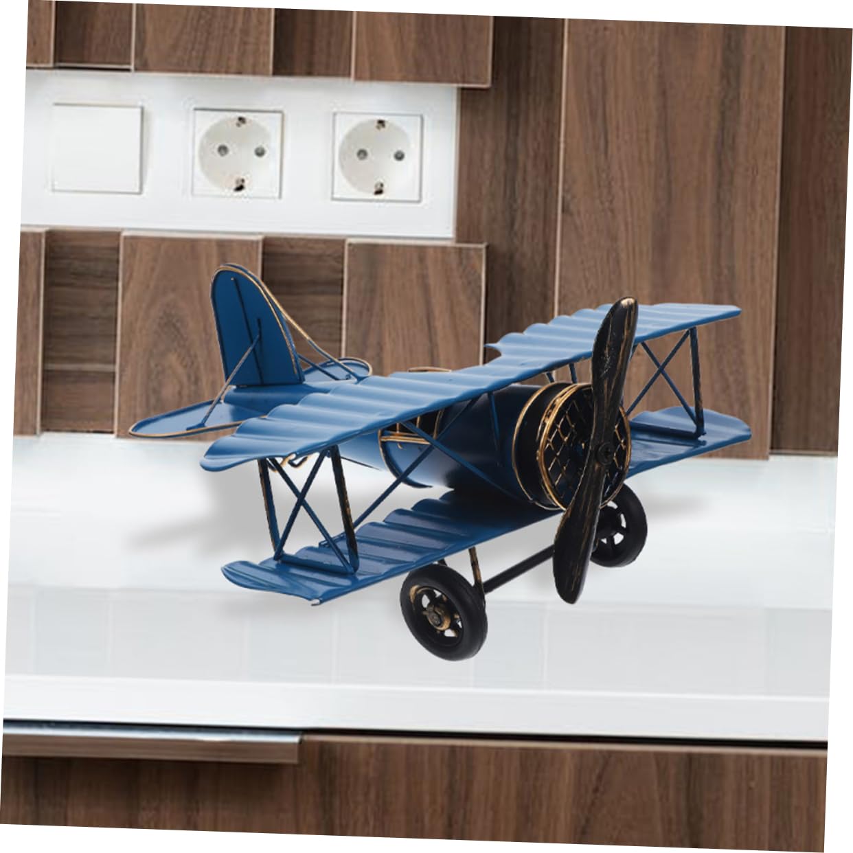 Amazon.co.jp: Ciieeo 3個ヴィンテージメタル飛行機モデル 錬鉄製